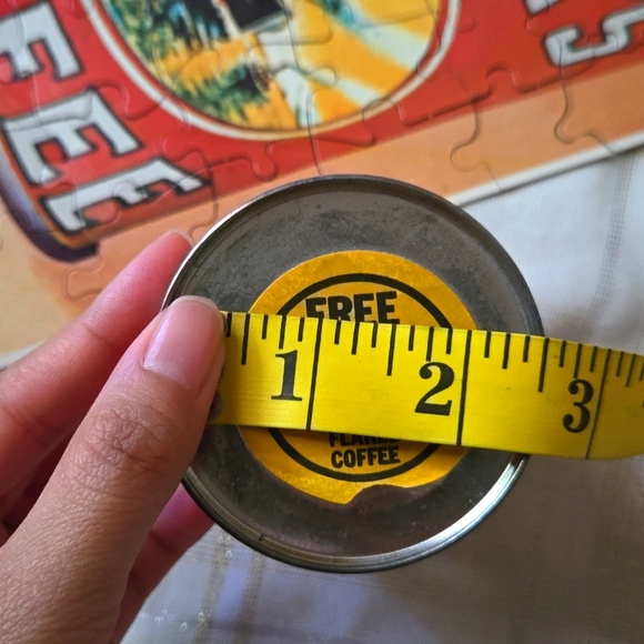 Vintage Folgers Coffee Can Puzzle - Picture 11 of 11